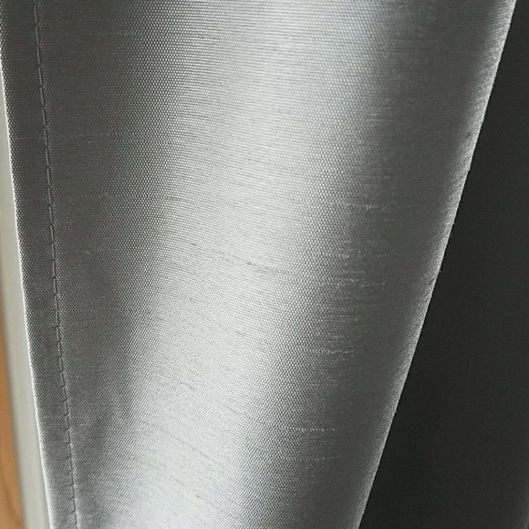 Brand new unopened! Silver 37"x84" curtains - Picture 3 of 4